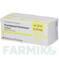ПРАМИПЕКСОЛ (PRAMIPEXOL) 0,18 мг таблетки 100 шт - Прамипексол HORMOSAN PHARMA