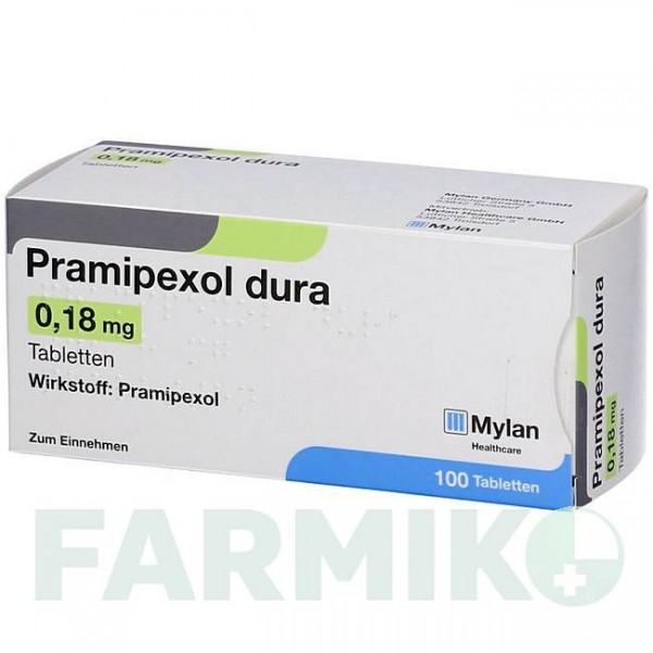 ПРАМИПЕКСОЛ (PRAMIPEXOL) 0,18 мг таблетки 100 шт - Прамипексол VIATRIS