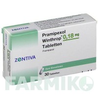 ПРАМИПЕКСОЛ (PRAMIPEXOL) 0,18 мг таблетки 30 шт - Прамипексол ZENTIVA