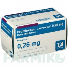 ПРАМИПЕКСОЛ (PRAMIPEXOL) 0,26 мг таблетки 100 шт - Прамипексол 1 A PHARMA