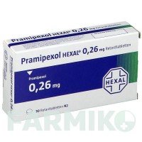 ПРАМІПЕКСОЛ (PRAMIPEXOL) 0,26 мг таблетки 30 шт - Праміпексол HEXAL