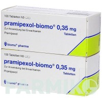 ПРАМИПЕКСОЛ (PRAMIPEXOL) 0,35 мг таблетки 200 шт - Прамипексол BIOMO PHARMA