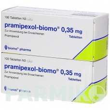 ПРАМІПЕКСОЛ (PRAMIPEXOL) 0,35 мг таблетки 200 шт - Праміпексол BIOMO PHARMA