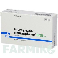 ПРАМИПЕКСОЛ (PRAMIPEXOL) 0,35 мг таблетки 30 шт - Прамипексол NEURAXPHARM