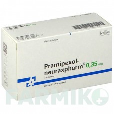 ПРАМІПЕКСОЛ (PRAMIPEXOL) 0,35 мг таблетки 100 шт - Праміпексол NEURAXPHARM