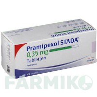 ПРАМІПЕКСОЛ (PRAMIPEXOL) 0,35 мг таблетки 100 шт - Праміпексол STADAPHARM