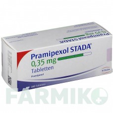 ПРАМІПЕКСОЛ (PRAMIPEXOL) 0,35 мг таблетки 100 шт - Праміпексол STADAPHARM