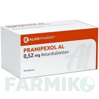 ПРАМИПЕКСОЛ (PRAMIPEXOL) 0,52 мг таблетки 30 шт - Прамипексол ALIUD PHARMA