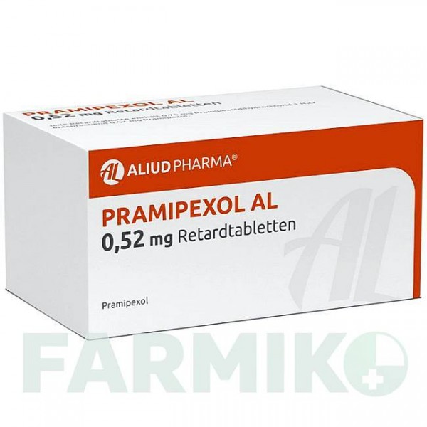 ПРАМІПЕКСОЛ (PRAMIPEXOL) 0,52 мг таблетки 30 шт - Праміпексол ALIUD PHARMA