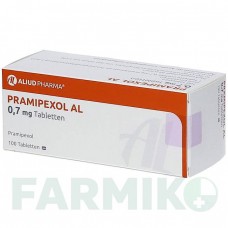 ПРАМИПЕКСОЛ (PRAMIPEXOL) 0,7 мг таблетки 100 шт - Прамипексол ALIUD PHARMA