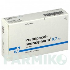 ПРАМИПЕКСОЛ (PRAMIPEXOL) 0,7 мг таблетки 50 шт - Прамипексол NEURAXPHARM