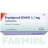 ПРАМІПЕКСОЛ (PRAMIPEXOL) 0,7 мг таблетки 100 шт - Праміпексол STADAPHARM