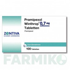 ПРАМИПЕКСОЛ (PRAMIPEXOL) 0,7 мг таблетки 100 шт - Прамипексол ZENTIVA