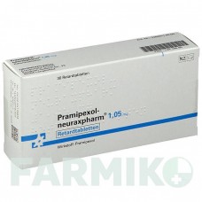 ПРАМІПЕКСОЛ (PRAMIPEXOL) 1,05 мг таблетки 30 шт - Праміпексол NEURAXPHARM