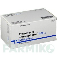ПРАМИПЕКСОЛ (PRAMIPEXOL) 1,05 мг таблетки 100 шт - Прамипексол NEURAXPHARM