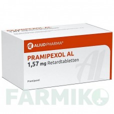 ПРАМІПЕКСОЛ (PRAMIPEXOL) 1,57 мг таблетки 30 шт - Праміпексол ALIUD PHARMA