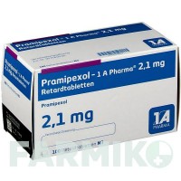 ПРАМІПЕКСОЛ (PRAMIPEXOL) 2,1 мг таблетки 100 шт - Праміпексол 1 A PHARMA