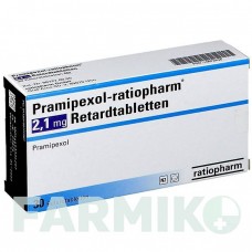 ПРАМИПЕКСОЛ (PRAMIPEXOL) 2,10 мг таблетки 30 шт - Прамипексол RATIOPHARM
