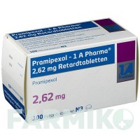 ПРАМІПЕКСОЛ (PRAMIPEXOL) 2,62 мг таблетки 100 шт - Праміпексол 1 A PHARMA