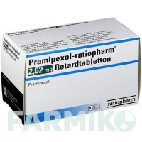 ПРАМІПЕКСОЛ (PRAMIPEXOL) 2,62 мг таблетки 30 шт - Праміпексол RATIOPHARM