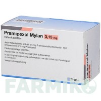ПРАМІПЕКСОЛ (PRAMIPEXOL) 3,15 мг таблетки 100 шт - Праміпексол VIATRIS