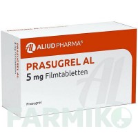 ПРАСУГРЕЛЬ (PRASUGREL) 5 мг таблетки 98 шт - Прасугрел ALIUD PHARMA