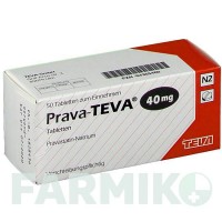 ПРАВА (PRAVA) 40 мг таблетки 50 шт - Правастатин TEVA