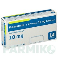 ПРАВАСТАТИН (PRAVASTATIN) 10 мг таблетки 50 шт - Правастатин 1 A PHARMA