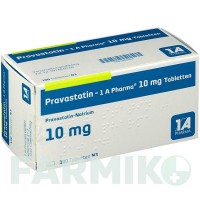 ПРАВАСТАТИН (PRAVASTATIN) 10 мг таблетки 100 шт - Правастатин 1 A PHARMA