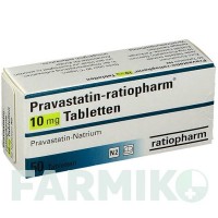 ПРАВАСТАТИН (PRAVASTATIN) 10 мг таблетки 50 шт - Правастатин RATIOPHARM