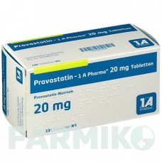 ПРАВАСТАТИН (PRAVASTATIN) 20 мг таблетки 100 шт - Правастатин 1 A PHARMA