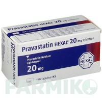 ПРАВАСТАТИН (PRAVASTATIN) 20 мг таблетки 100 шт - Правастатин HEXAL