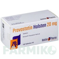 ПРАВАСТАТИН (PRAVASTATIN) 20 мг таблетки 100 шт - Правастатин HOLSTEN PHARMA