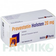 ПРАВАСТАТИН (PRAVASTATIN) 20 мг таблетки 100 шт - Правастатин HOLSTEN PHARMA