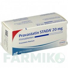 ПРАВАСТАТИН (PRAVASTATIN) 20 мг таблетки 100 шт - Правастатин STADAPHARM