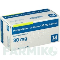 ПРАВАСТАТИН (PRAVASTATIN) 30 мг таблетки 100 шт - Правастатин 1 A PHARMA