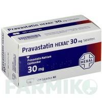 ПРАВАСТАТИН (PRAVASTATIN) 30 мг таблетки 50 шт - Правастатин HEXAL