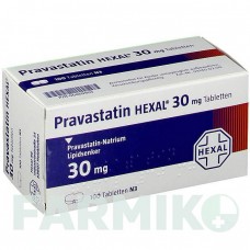 ПРАВАСТАТИН (PRAVASTATIN) 30 мг таблетки 100 шт - Правастатин HEXAL