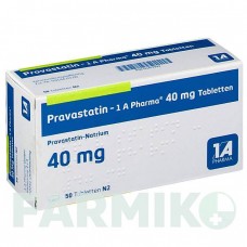 ПРАВАСТАТИН (PRAVASTATIN) 40 мг таблетки 50 шт - Правастатин 1 A PHARMA