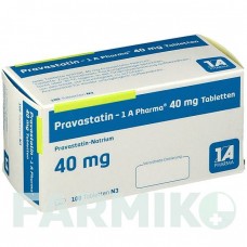 ПРАВАСТАТИН (PRAVASTATIN) 40 мг таблетки 100 шт - Правастатин 1 A PHARMA