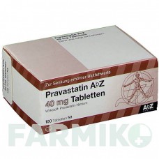 ПРАВАСТАТИН (PRAVASTATIN) 40 мг таблетки 100 шт - Правастатин ABZ PHARMA