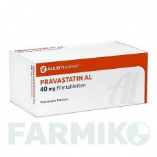 ПРАВАСТАТИН (PRAVASTATIN) 40 мг таблетки 100 шт - Правастатин ALIUD PHARMA