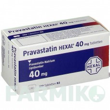 ПРАВАСТАТИН (PRAVASTATIN) 40 мг таблетки 100 шт - Правастатин HEXAL