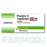 ПРЕДНИ (PREDNI) 20 мг таблетки 10 шт - Преднизолон ZENTIVA