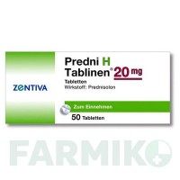 ПРЕДНИ (PREDNI) 20 мг таблетки 50 шт - Преднизолон ZENTIVA
