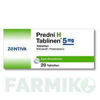 ПРЕДНІ (PREDNI) 5 мг таблетки 20 шт - Преднізолон ZENTIVA