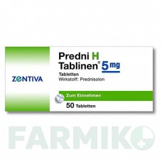 ПРЕДНИ (PREDNI) 5 мг таблетки 50 шт - Преднизолон ZENTIVA