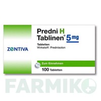 ПРЕДНІ (PREDNI) 5 мг таблетки 100 шт - Преднізолон ZENTIVA