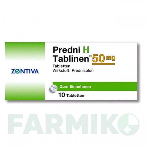 ПРЕДНИ (PREDNI) 50 мг таблетки 10 шт - Преднизолон ZENTIVA