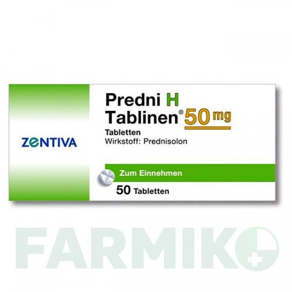 ПРЕДНИ (PREDNI) 50 мг таблетки 50 шт - Преднизолон ZENTIVA